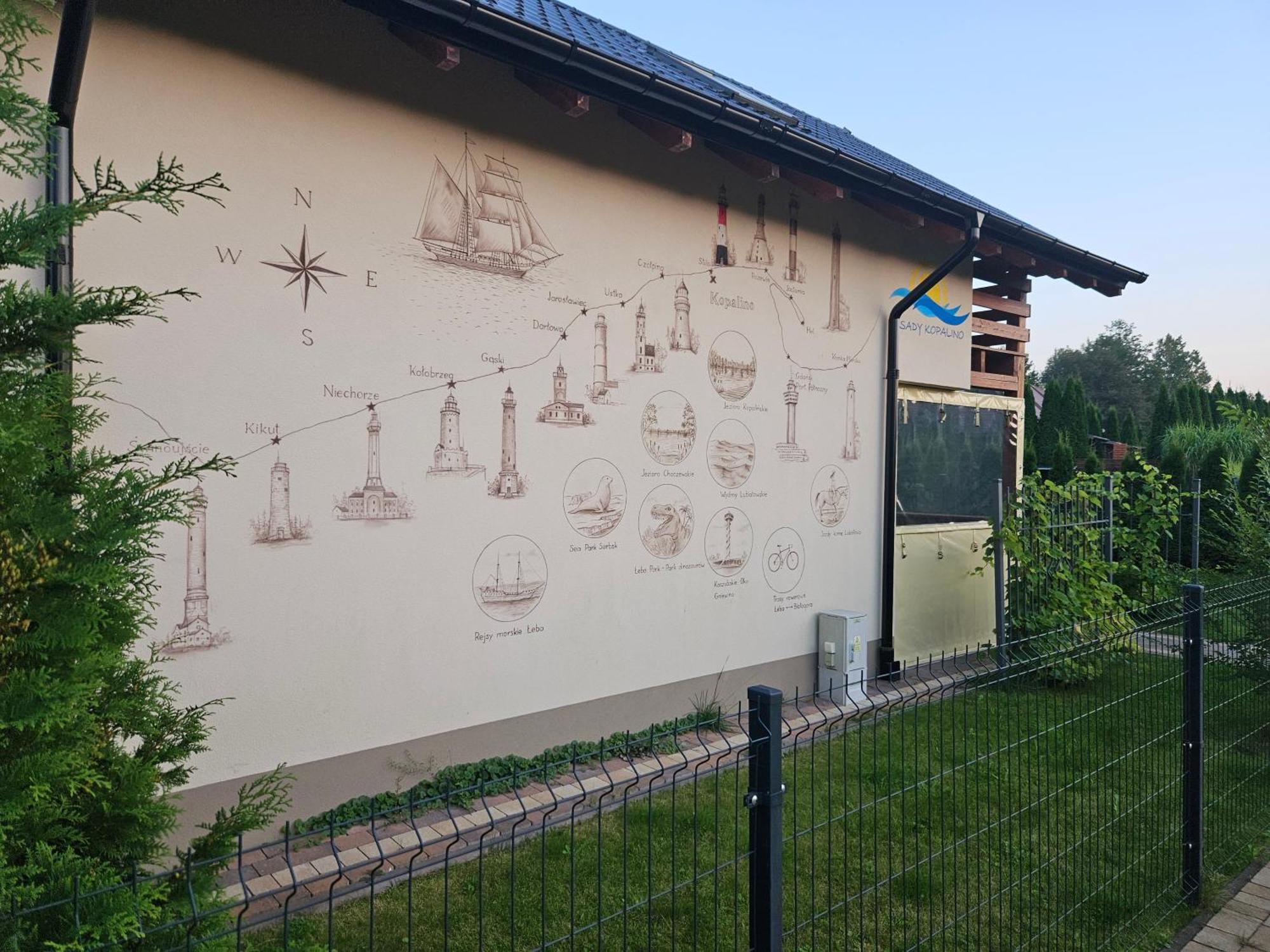 Villa Osada Cztery Pory Roku -Dom Lato Kopalino Esterno foto